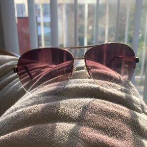 Gold & Black Guess Sunglasses